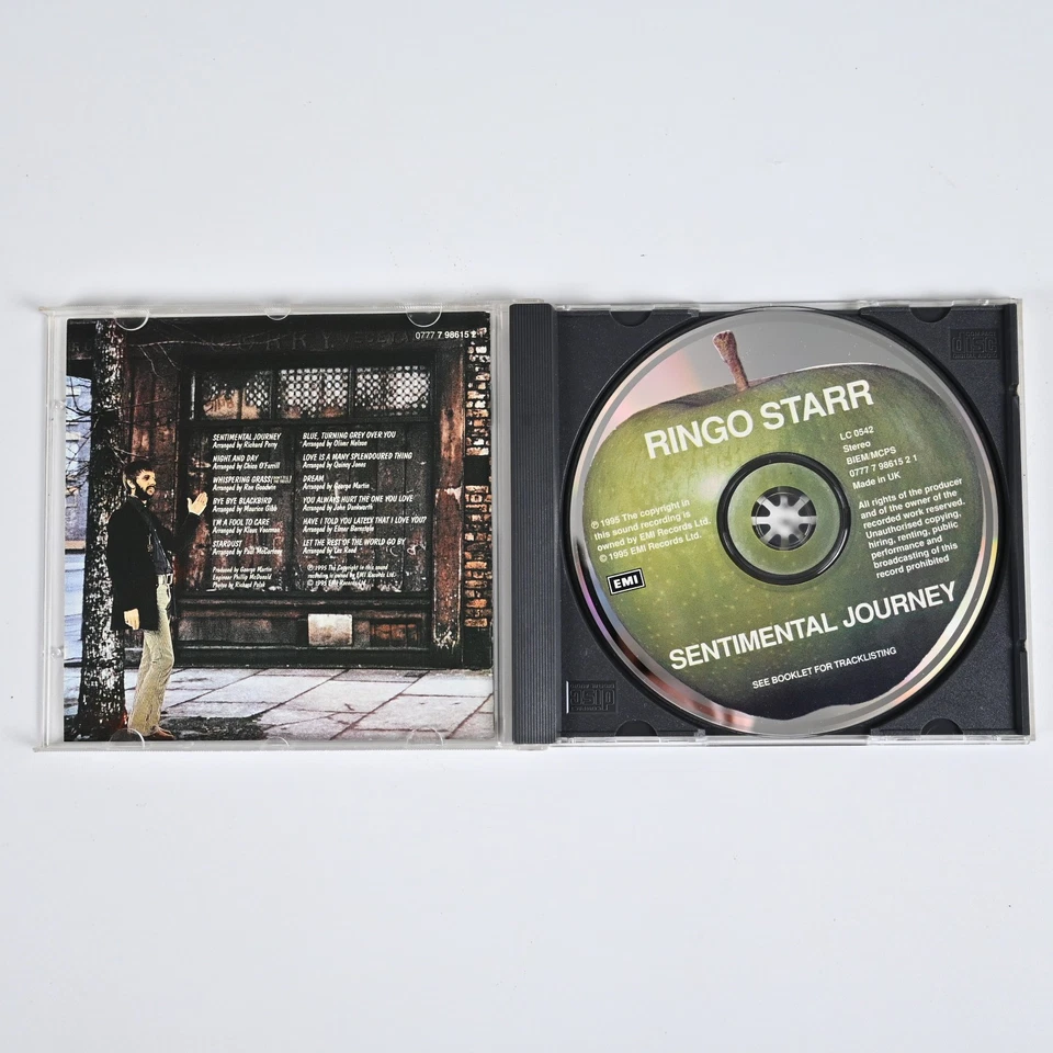 Ringo Starr - Sentimental Journey CD Album ex-Beatles EMI Apple Records - Bild 3 von 4