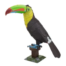 Fascinations Metal Earth KEEL-BILLED TOUCAN National Bird of Belize 3D Model Kit