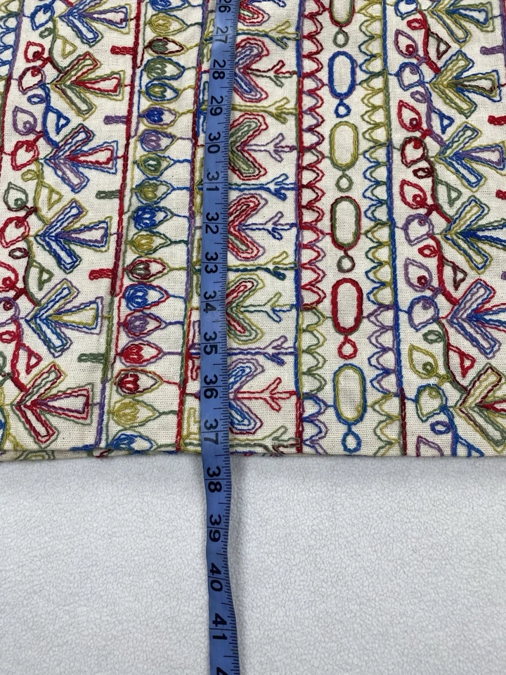 Винтажная женская юбка макси Neiman Marcus размер 10 мулитцвет яркий пояс богемное - Изображение 4 из 4