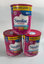 3 Pack Similac Soy Isomil OptiGRO Infant Formula Powder 30.8 oz Exp 12/2026