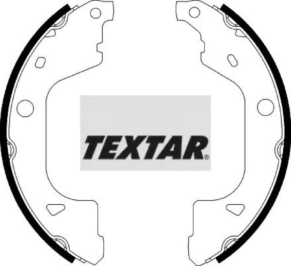 Textar 91088700 Bremsbackensatz 4 Bremsbacken Trommelbremse-image