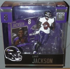 LAMAR JACKSON Baltimore Ravens McFarlane NFL Legacy Series 2024 Figure SEE PICS
