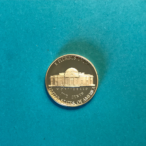 1994 S Jefferson PP Nickel KOSTENLOSER VERSAND - Bild 2 von 2
