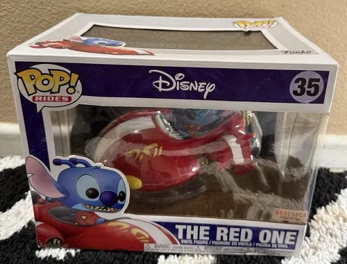 Disney Rides Lilo & Stitch The Red One #35 Box Lunch Exclusive Retired Funko Pop