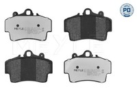 Meyle Bremsbelagsatz, Scheibenbremse MEYLE-PD: Advanced Perform 025 219 3715/PD