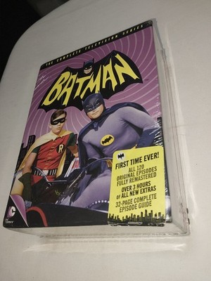 Batman Complete TV Series DVD Box Set Warner Remastered Extras Guide Seasons 1-3