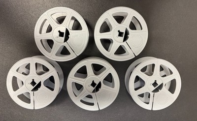 5 Tayloreel Brand Matching Empty Microfilm Reels Spools Roll For Micro Film