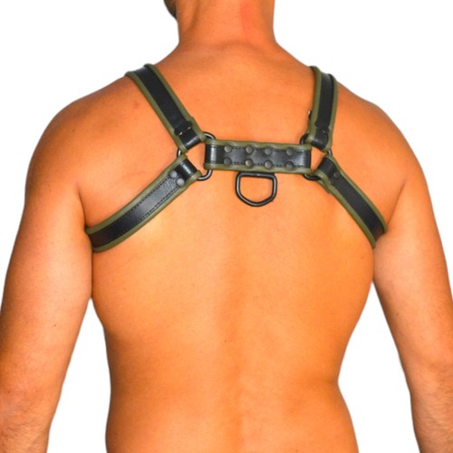 6751 Echtleder Brust Lederharness Harness Bulldog Chest leather Harness - Picture 2 of 78