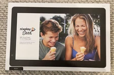 Nixplay 13" Digital Photo Frame WiFi Cloud Widescreen Black W13B Rare & HTF