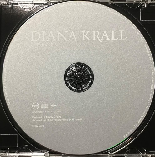 Diana Krall - Live In Paris (2002) - Japanese SHM CD - UCCV-9375 - 2009 Reissue - Bild 3 von 4