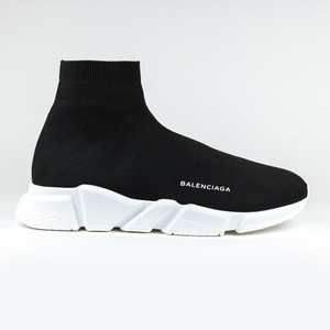 balenciaga sock runners all black