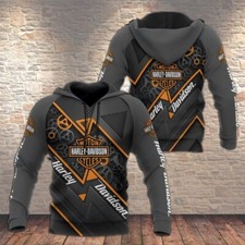 Personalized Harley Racing Davidson 3D Hoodie , Unisex Adults S-5XL