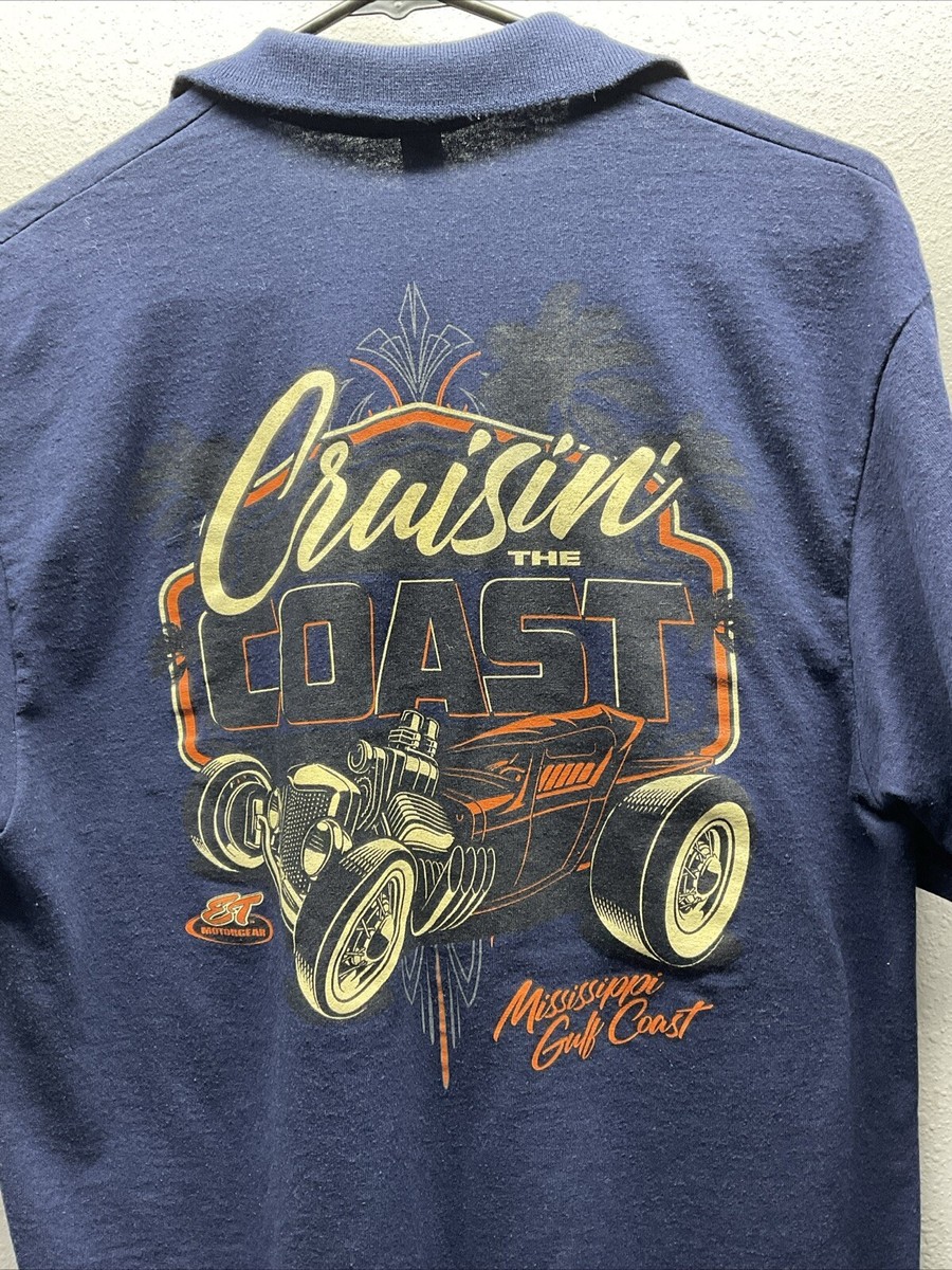 Cruisin The Coast Shirt Mississippi Gulf Coast ET Motorgear T