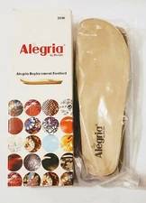 Alegria Womens Replacement Footbed insoles Size 39 W Beige Alg-999W New In Box
