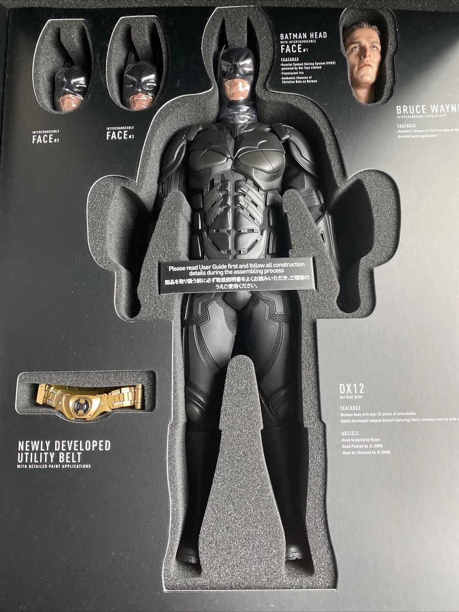 Hot Toys DX12 Batman The Dark Knight Rises 1/6 Scale Figure NRFB First  Release