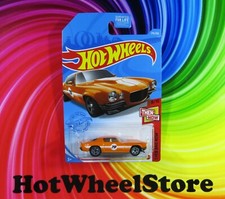 2021 Hot Wheels Orange '70 CHEVY CAMARO RS Then and Now   179 HW53-091121