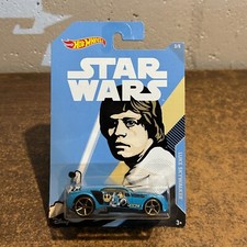 2017 Hot Wheels Star Wars Luke Skywalker 3/8  Blue!
