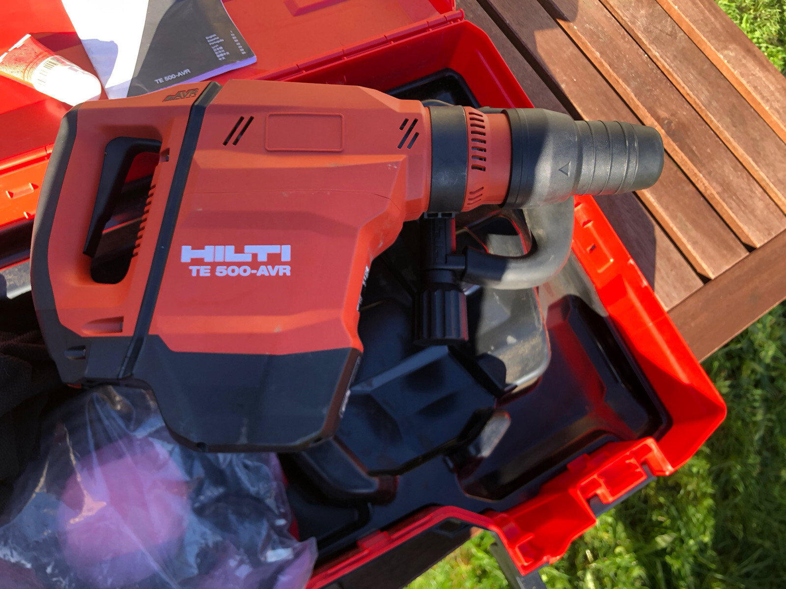 Hilti TE 500AVR SDS MAX DEMOLITION HAMMER 240v eBay