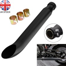 Motorcycle Exhaust Muffler Pipe Sport Sliding Silencer for Cafe Racer Bobber UK