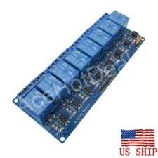 8 Channel DC 5V Relay Module for Arduino Raspberry Pi DSP AVR PIC ARM