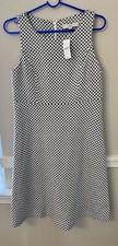 Ann Taylor Loft A-Line Zip Up Dress Size 8 NWT