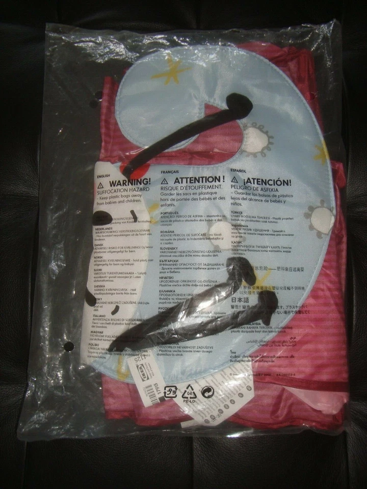 IKEA FABLER Wall Pockets Children Kids Bedroom Hanging Storage 35 x 140 cm NEW - Image 3 of 4