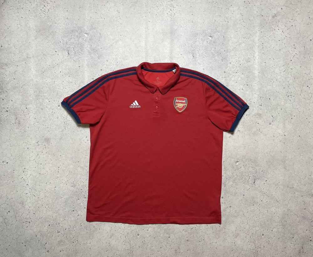 Vintage Adidas FC Arsenal London Football Polo Shirt Y2K | eBay