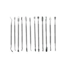 12 Piece Double-Ended Wax Carver and Spatula Set Jewelry Making Carving Tool