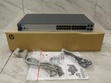 NEW Genuine HP ProCurve J9624A 2620-24 PoE+ Ethernet Network Switch w/ Ear Racks