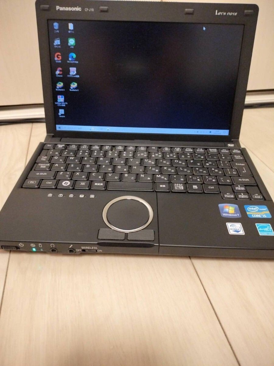 Panasonic Let's Note CF-J10 Intel Core i5 SSD 250GB Memory Panasonic Let's Note CF-J10 Intel Core i5 SSD 250GB Memory