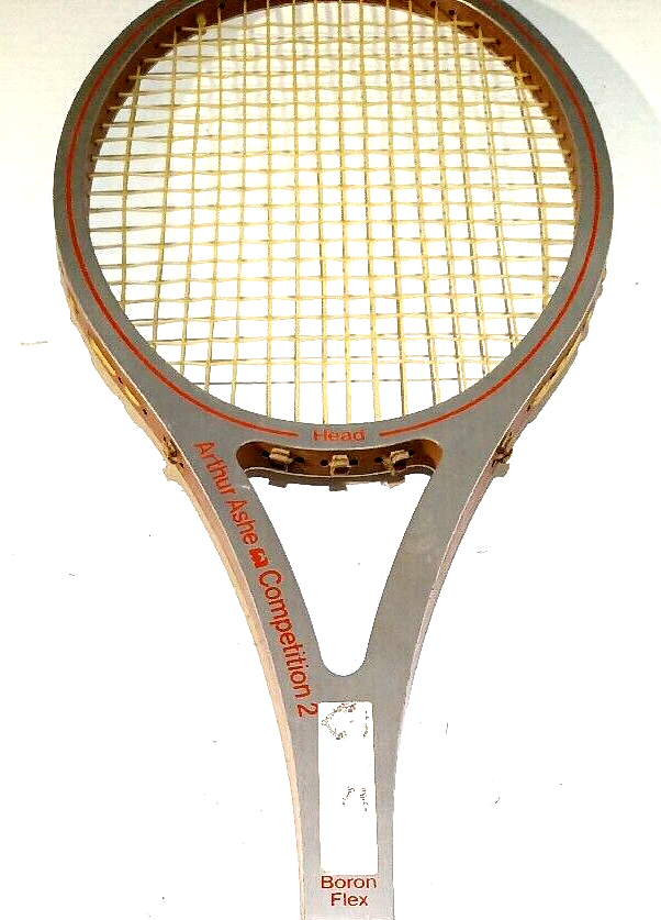 Vintage AMF HEAD Arthur Ashe Competition 2 Boron Flex USA Tennis
