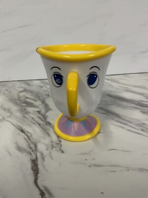 Disney Store Melamin Tasse Chip aus Die Schöne und das Biest Spielzeug