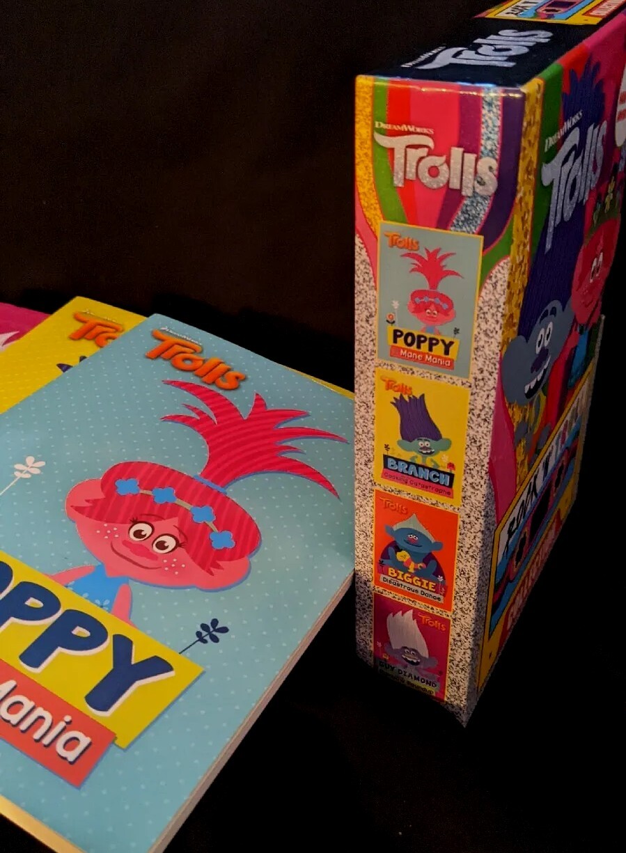 DREAMWORKS TROLLS Rock N Troll Collection - 4 Books Box Set | eBay ...