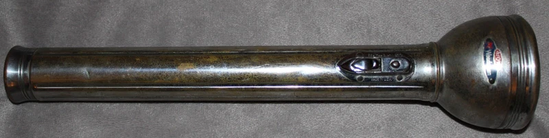 Rayovac Woodsman Chrome Flashlight 14.5 Inch USA