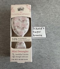 Wet Brush x LoveShackFancy Mini Detangler Hairbrush - Rosa Beaux - New in Box
