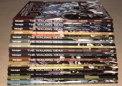 THE WALKING DEAD VOLUMES 1-15 (9.6-9.8) ROBERT KIRKMAN/NICE