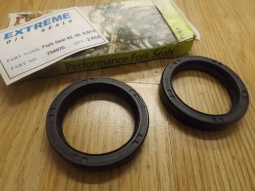 Kawasaki ZXR750 fork seals 754970 May fit others - Picture 1 of 2