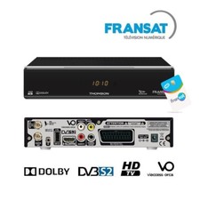 Récepteur Décodeur TNT HD satellite FRANSAT HD THOMSON THS 805 - Carte Fransat i