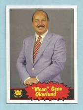 2012 Topps Heritage WWE Wrestling Mean Gene Okerlund #89 PACK FRESH!