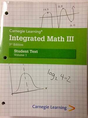 Carnegie Learning Integrated Math III, 3rd ed. Student T - ACCEPTABLE