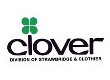 Clover "Division of Strawbridge & Clothier" Logo Sticker (Reproduction)