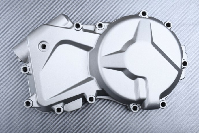 Cubierta cárter haut de gamme BMW S1000XR finition usinée noire pour moteur 0D03