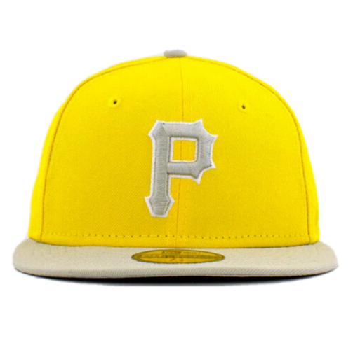 Pittsburgh Pirates New Era 59FIFTY MLB Two Tone Yellow Fitted Cap