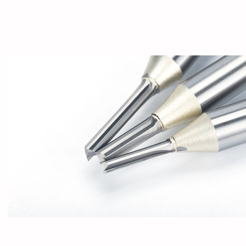 3mm x 15mm CNC Straight Router Bit Woodwork Engraving Tool End Mill 1/4" Shank