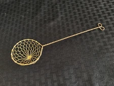 Laboratory 8-1/2” Metal Wire Strainer with Large Mesh Openings