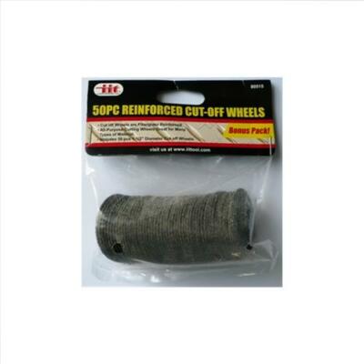 50pc Reinforced Cut Off Wheel 1 1/2'' Diameter Fiberglass All Purpose 80515