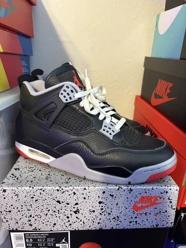 Jordan 4 Bred Reimagined Men's Size 8.5