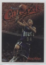 1997-98 Topps Finest Common Bronze Ray Allen #18 HOF 17xm