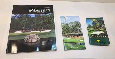 Masters Journal 2008 Program Guides - Augusta Golf Club - Magazines Lot Of 3