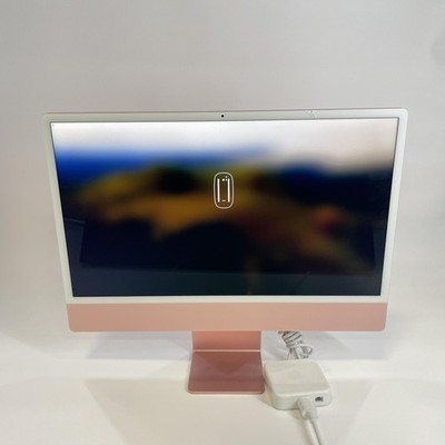 iMac 24 Pink 2021 M1 8-Core CPU 7-Core GPU 8GB 256GB SSD - Cracked 